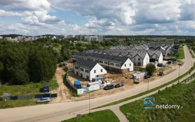 Olsztyn Jaroty – segment 96,63 m² z ogródkiem 50 m², pompa ciepła, deweloperski, ul. Antonowicza - Netdomy