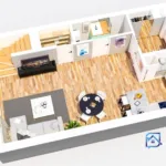 Opole – bliźniak 81 m² z antresolą, 2 miejscami postojowymi i ogrodem | pompa ciepła, rekuperacja - Netdomy