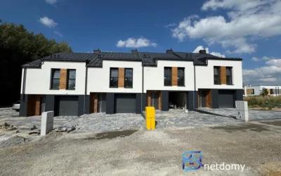 Szeregówka 104,57 m² – Rzeszów Budziwój, ul. Pogodne Wzgórze | garaż, ogrzewanie podłogowe, rolety - Netdomy