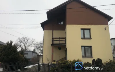 Dwupiętrowy dom z garażem, Goczałkowice-Zdrój - Netdomy