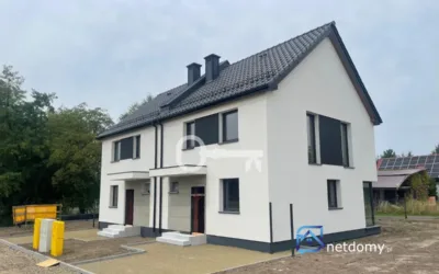 Dom bliźniak 6 pokoi Wieliczka Mietniów 98 m2 duża działka - Netdomy