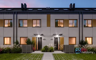 Dom na sprzedaż Wrocław Klecina 127,3 m2 z południowym ogrodem i garażem - Netdomy