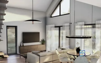 Nowoczesny dom 125 m2 Skawina duża działka 1253 m2 stan deweloperski - Netdomy