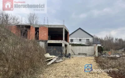 Dom w trakcie budowy 183 m2 Skawina duża działka spokojna okolica - Netdomy
