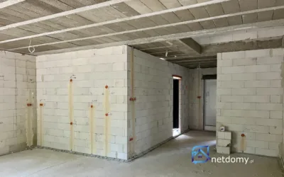Dom szeregowy Wałbrzych Konradów 116,48 m2 z garażem, strychem i pompą ciepła - Netdomy