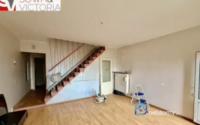 Dom szeregowy Wałbrzych Piaskowa Góra 80 m2 z ogrodem do remontu - Netdomy