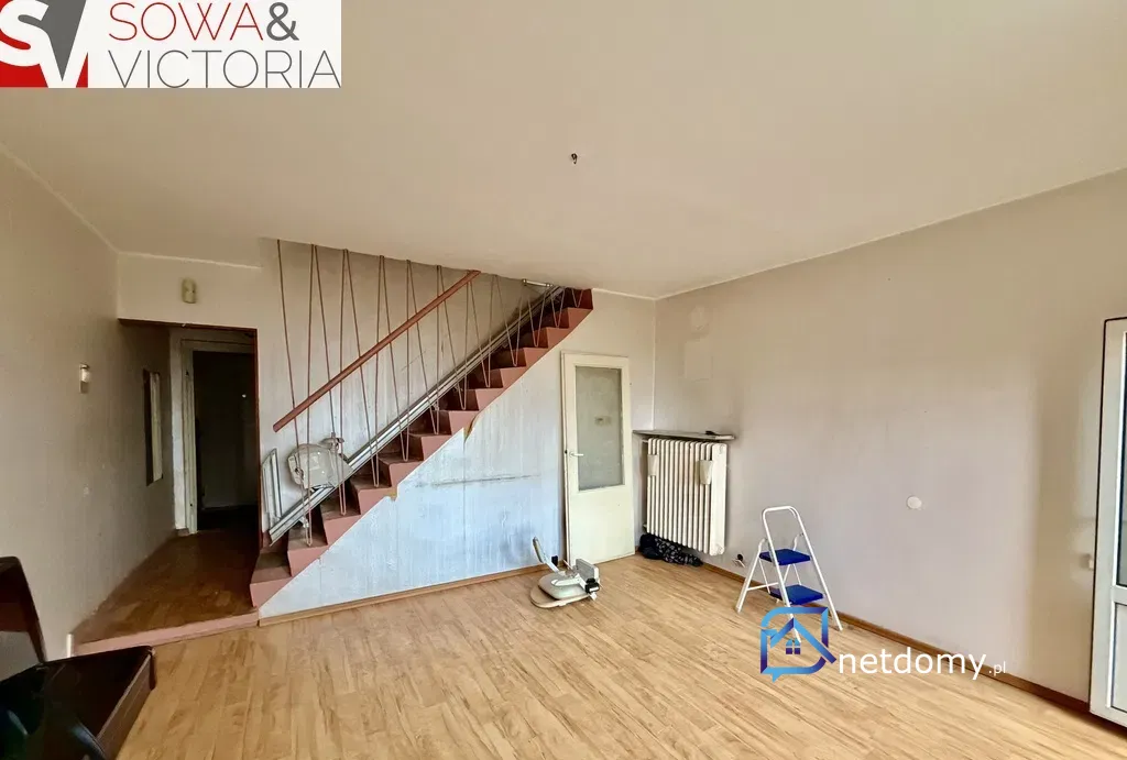 Dom szeregowy Wałbrzych Piaskowa Góra 80 m2 z ogrodem do remontu - Netdomy