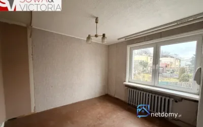 Dom szeregowy Wałbrzych Piaskowa Góra 80 m2 z ogrodem do remontu - Netdomy