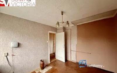Dom szeregowy Wałbrzych Piaskowa Góra 80 m2 z ogrodem do remontu - Netdomy