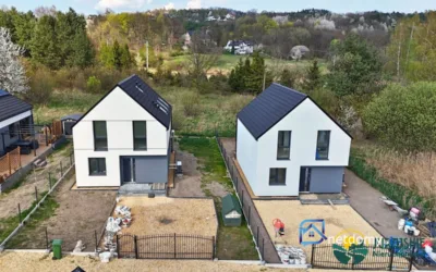 Nowoczesny dom 137 m2 z pompą ciepła Rudno Krzeszowice - Netdomy