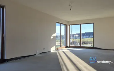 Nowoczesny dom bliźniak 127 m2 z ogrodem Krzeszowice wysoki standard - Netdomy