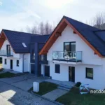 Energooszczędny dom bliźniak 130 m2 Jawornik garaż nowoczesny standard - Netdomy