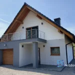 Nowoczesny dom wolnostojący 136 m2 Stróża Myślenice duża działka 1000 m2 - Netdomy