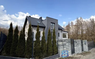 Nowoczesny dom 239 m2 z ogrodem i garażem Miękinia Krzeszowice - Netdomy