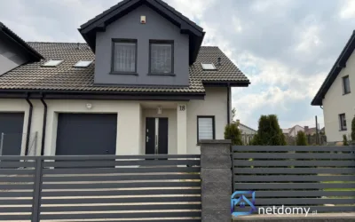 Dom w Niestępowie z fotowoltaiką - Netdomy