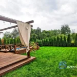Nowoczesny bliźniak z garażem i ogrodem Kraków Skotniki 123,53 m2 - Netdomy
