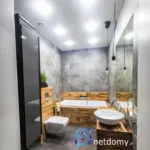 Nowoczesny bliźniak z garażem i ogrodem Kraków Skotniki 123,53 m2 - Netdomy