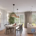 Nowy bliźniak na sprzedaż Wrocław Złotniki, Olkuska 116 m2 - Netdomy