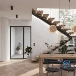 Designerski bliźniak 182 m² z dużą działką, Warszawa‑Radość - Netdomy