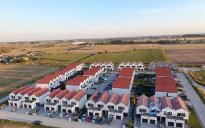 Dom z ogrodem 136 m² Klecina – gotowy bliźniak pod klucz - Netdomy