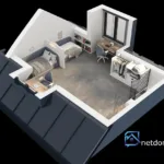 Energooszczędny dom bliźniak 91,78 m² w Zielonkach - Na Popielówkę - Netdomy