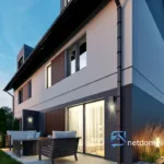 Energooszczędny dom bliźniak 91,78 m² w Zielonkach - Na Popielówkę - Netdomy