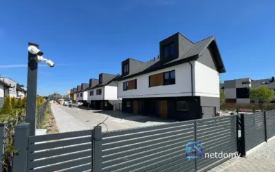 Energooszczędny dom bliźniak 91,78 m² w Zielonkach - Na Popielówkę - Netdomy