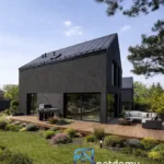 Nowoczesny dom wolnostojący 129 m2 w Krakowie Olszanicy – Zwierzyniec - Netdomy