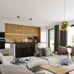 Nowoczesny dom wolnostojący 129 m2 w Krakowie Olszanicy – Zwierzyniec - Netdomy