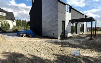 Nowy dom bliźniak Ujazd Zabierzów 101 m² z ogrodem i parkingiem - Netdomy