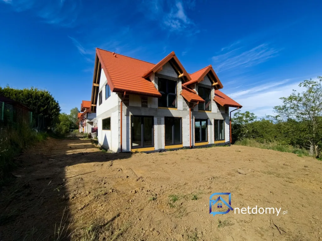 Nowy dom bliźniak Zabierzów Wielkie Pola 84 m² blisko Krakowa - Netdomy