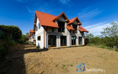 Nowy dom bliźniak Zabierzów Wielkie Pola 84 m² blisko Krakowa - Netdomy