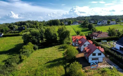 Nowy dom bliźniak Zabierzów Wielkie Pola 84 m² blisko Krakowa - Netdomy