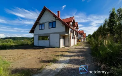 Nowy dom bliźniak Zabierzów Wielkie Pola 84 m² blisko Krakowa - Netdomy