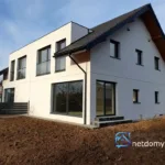 Nowoczesny bliźniak z garażem pod Krakowem - Boleń, Zielonki 184 m2 - Netdomy