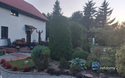 Dom z pięknym ogrodem Pilszcz koło Kietrz - Netdomy