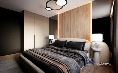 Nowy bliźniak 121 m² z ogródkiem i garażem – Bacieczki 123, Białystok - Netdomy