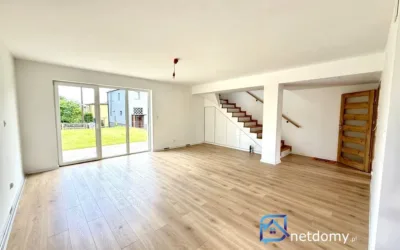 Nowy, energooszczędny bliźniak 106 m² z ogrodem – Jastrzębie‑Zdrój Pszczyńska - Netdomy