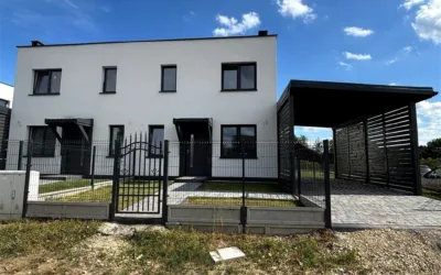 Szeregowy dom 139 m² Jaworzno – Dąbrowa Narodowa, stan deweloperski - Netdomy