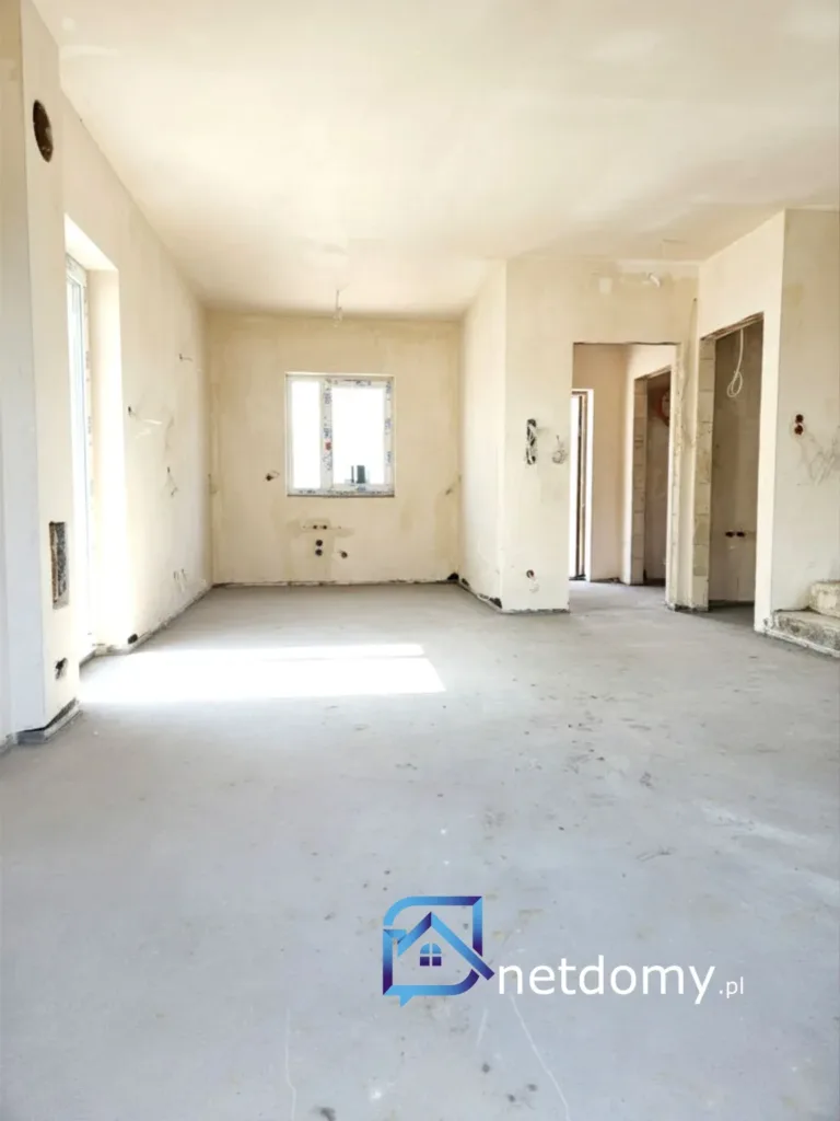 Nowy dom szeregowy 130 m² z poddaszem i wiatą garażową – Białystok Starosielce - Netdomy