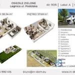 Nowy bliźniak z garażem i ogrodem – Legnica, ul. Podolska - Netdomy