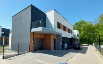 Nowy dom szeregowy 139 m2 – Tęczowa Park, Chorzów II - Netdomy