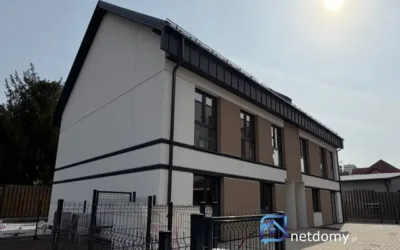 Nowy bliźniak 110 m² z pompą ciepła – Białystok, ul. Oliwkowa - Netdomy