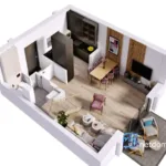 Energooszczędny bliźniak 73 m² z ogrodem – Koszalin Raduszka - Netdomy