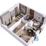 Energooszczędny bliźniak 73 m² z ogrodem – Koszalin Raduszka - Netdomy