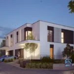 Dom bliźniak 150 m² z ogrodem i osobnym wjazdem – Park Klonowy, Grabówka - Netdomy