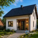 Nowy dom wolnostojący 110 m² z działką 700 m² – Częstochowa Dźbów - Netdomy