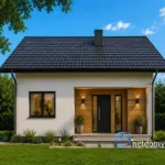 Nowy dom wolnostojący 110 m² z działką 700 m² – Częstochowa Dźbów - Netdomy