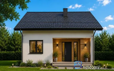 Nowy dom wolnostojący 110 m² z działką 700 m² – Częstochowa Dźbów - Netdomy