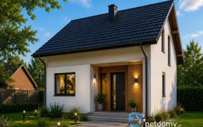 Nowy dom wolnostojący 110 m² z działką 700 m² – Częstochowa Dźbów - Netdomy